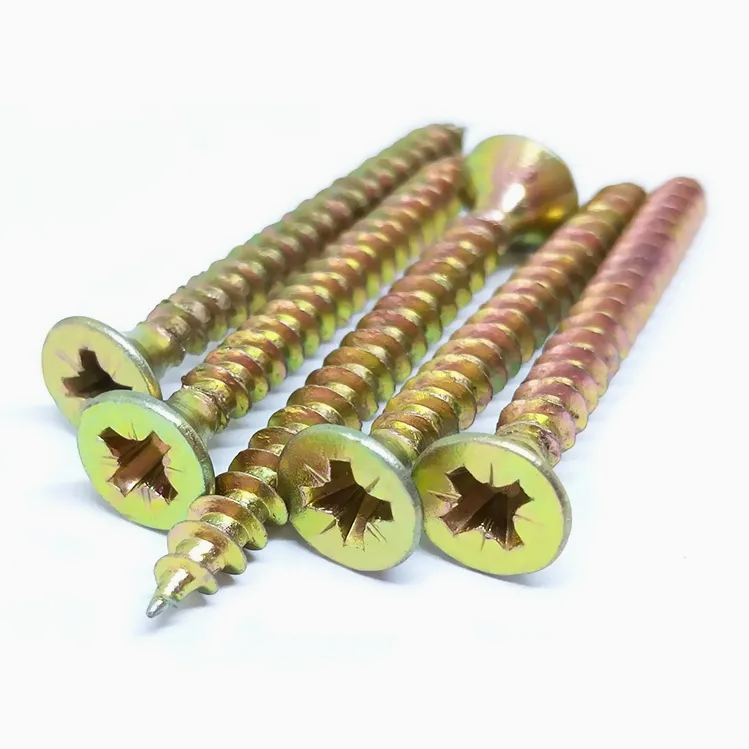 Galvanized Cross countersunk flat head chipboard screw