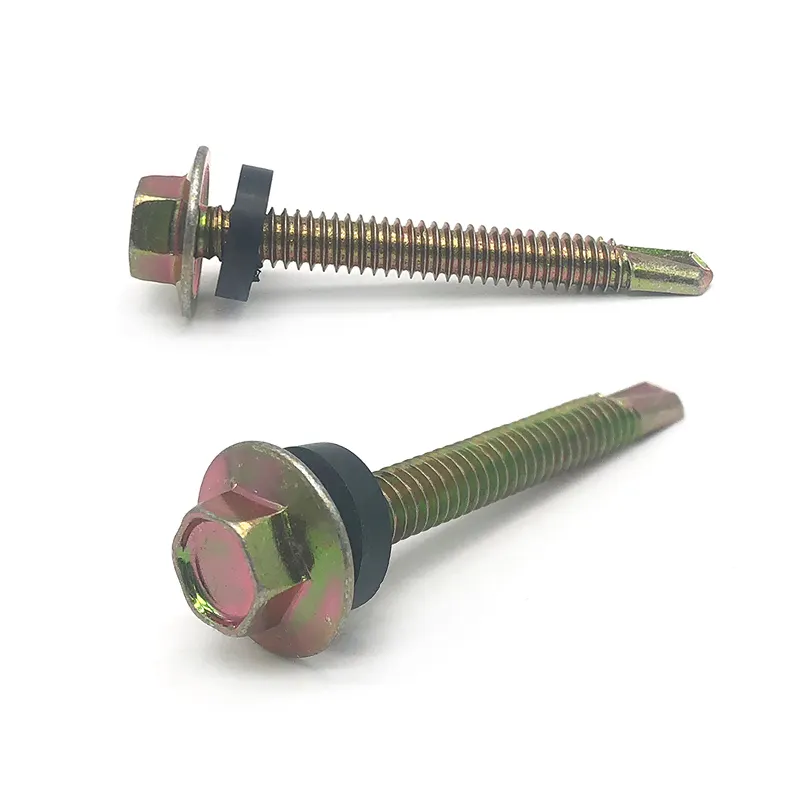 Hexagonal Hex Head self drilling screw roofing screw 